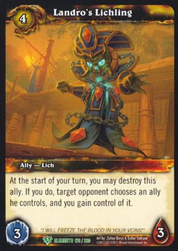 World warcraft tcg - of,