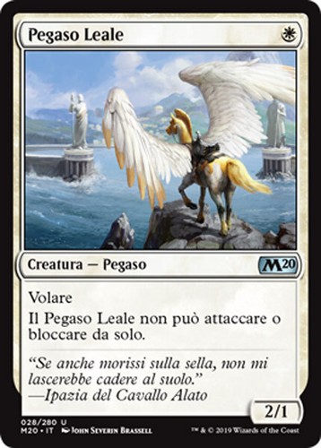 Mtg loyal pegasus - pegasus,
