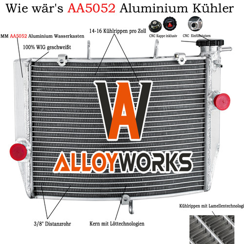 Radiatore alluminio per - radiatore,