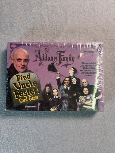 Gioco carte famiglia addams - di,