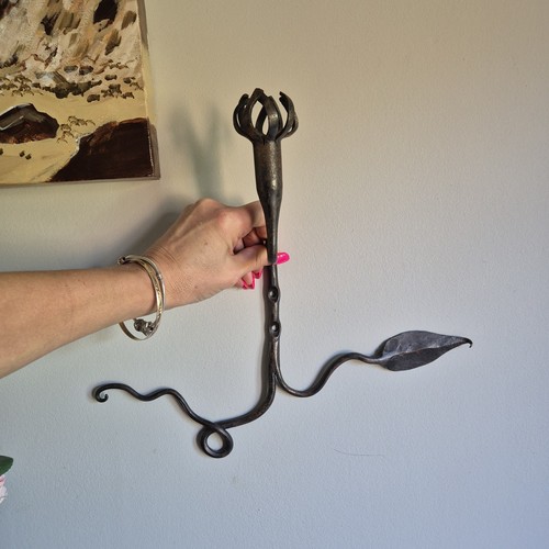 Hand forged wrought - iron, wall