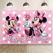 Striscione rosa Minnie Mouse