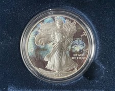 America eagle 2015 colorato 1 - colorato, $1