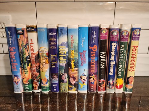 Lot walt disney - lot, vhs