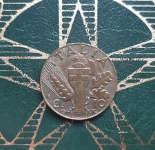 ($)  10 Centesimi 1941 XIX