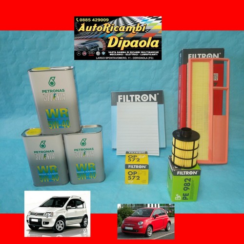 Kit tagliando fiat 500 panda - kit,