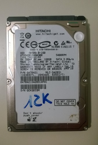 Hard disk sata x - sata,