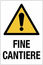 CARTELLO SEGNALETICO- fine