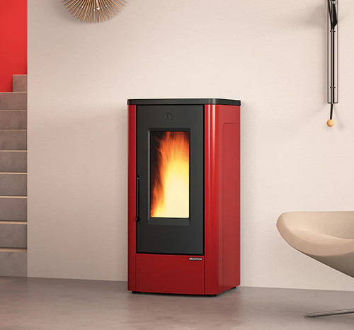 Stufa pellet ventilata - a,