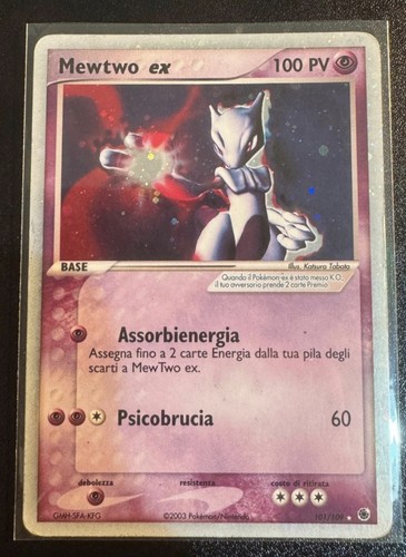 Pokémon mewtwo holo - mewtwo,