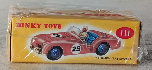 Dinky toys triumph tr2 - toys, ●