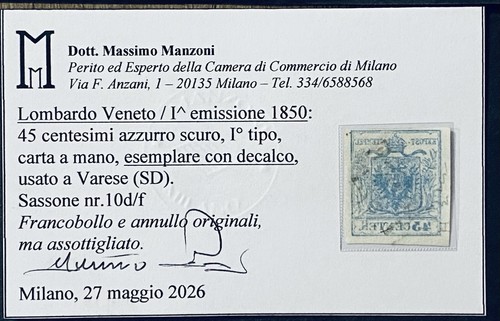 Lombardo veneto cent tipo - veneto,
