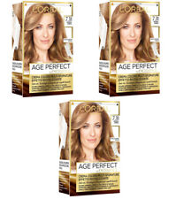 3pz L'OREAL AGE PERFECT by EXCELLENCE CREME Crema Colorante 7.31 Biondo Ambra