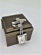 * ANELLO ORO BIANCO 18KT 750