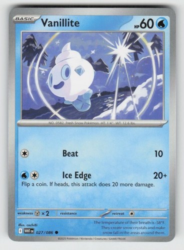 Vanillite 027 086 comune - vanillite, 027/086