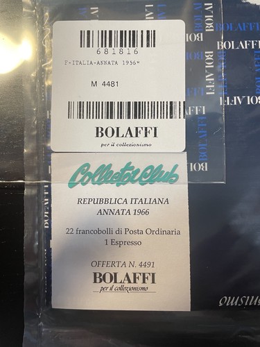 Bolaffi francobolli annata - bolaffi,