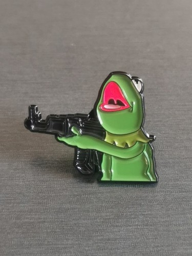 Spilla distintivo kermit - spilla,