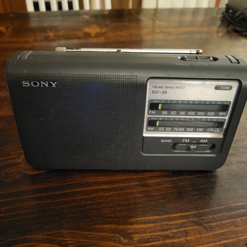 Sony icf portable - sony, am/fm