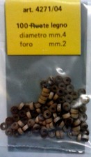 LOVED WOODEN WHEELS DIAMETER 4