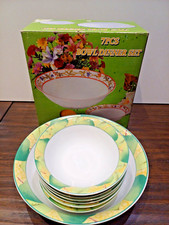 Grazioso set porcellana macedonia/insalata CHATEAU VALMONT 7pz