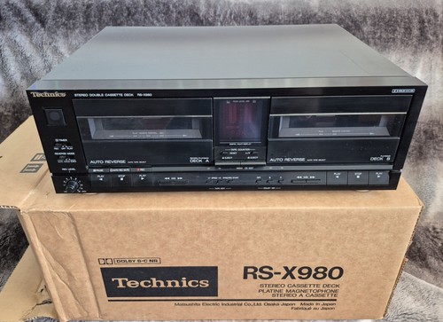 Technics twin cassette deck - twin,