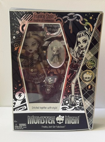 Bambola monster high - high, bianco