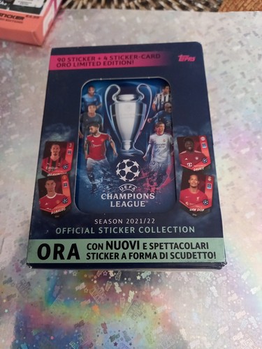 Topps tin box champions - box,