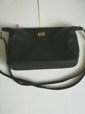 Borsa nera finta pelle 20 x 28 cm