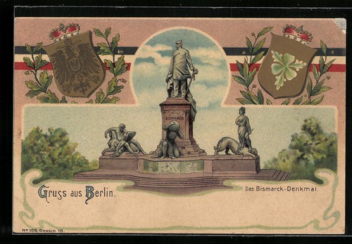 Litografia berlino stemma con - litografia,