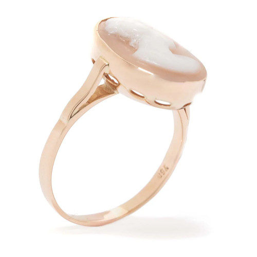 Anello cammeo oro 750 18 - anello,