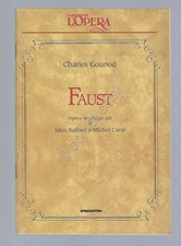 Faust Gounod Opera Lirica Libretto I grandi de L'Opera De Agostini
