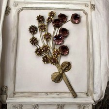 Spilla bouquet spray floreale