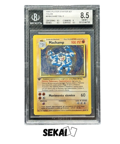 Pokemon bgs machamp 8 - bgs, 8/102