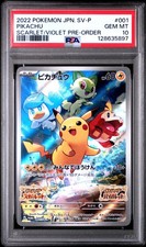 2022 Pikachu 001/SV-P Scarlet