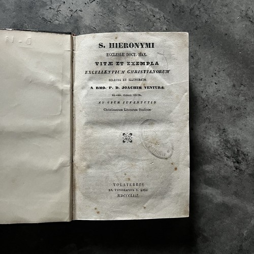 Hieronymi gioacchino - s.,