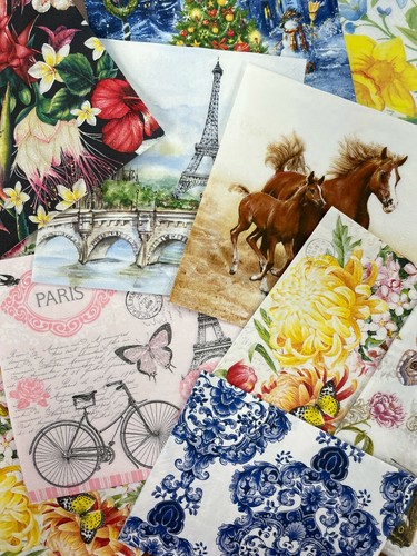 Tovaglioli carta decoupage - di,