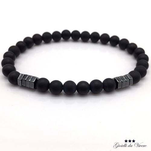 Bracciale braccialetto pietre - bracciale,