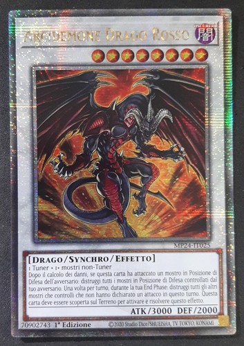 Arcidemone drago rosso rara - drago,