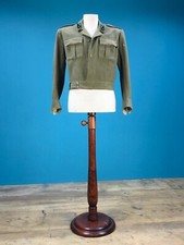 DIVISA ALPINI GIACCA MILITARE WW1 WW2 UFFICIALE ESERCITO PARATA LANA VERDE