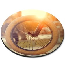 Round Mouse Mat  - BMX Skate