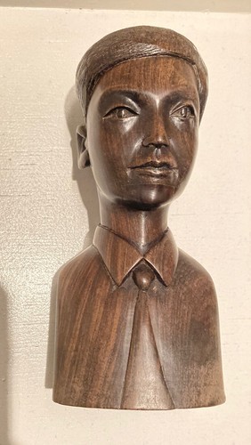 Busto uomo africa ebano - d'africa,,