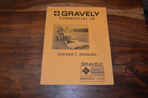 Gravely commercial - gravely,