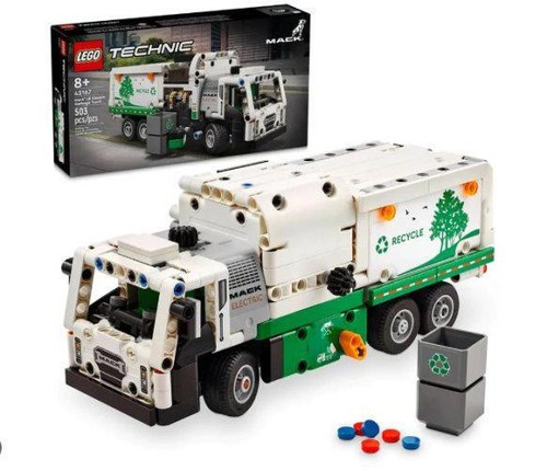 Lego technic camion spazzatura - lego,