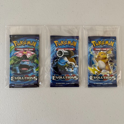 Pokemon tcg evoluzioni 3x - tcg, xy
