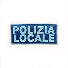 Patch Scritta Polizia Locale