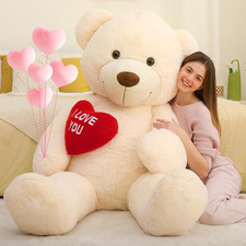 130Cm Orso Peluche Gigante Con