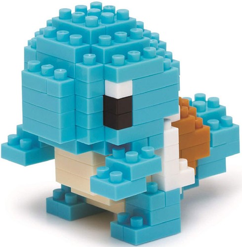 Nanoblock pokemon squirtle - pokemon,