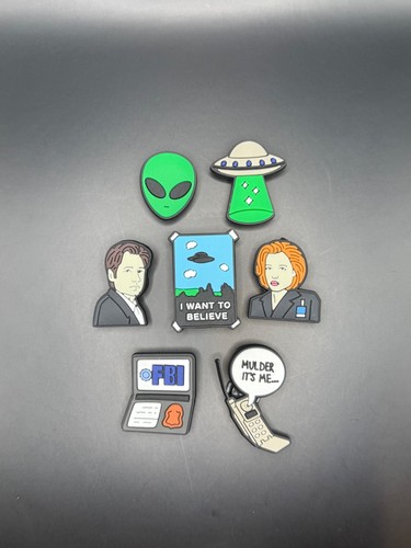 Charm per scarpe - x-files, tv
