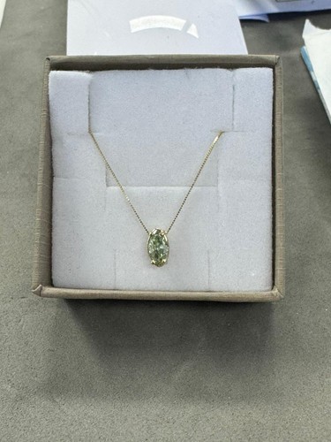 Collana con diamante marquise - collana,