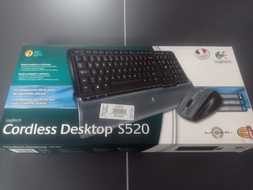 Logitech cordless desktop s520 - logitech,